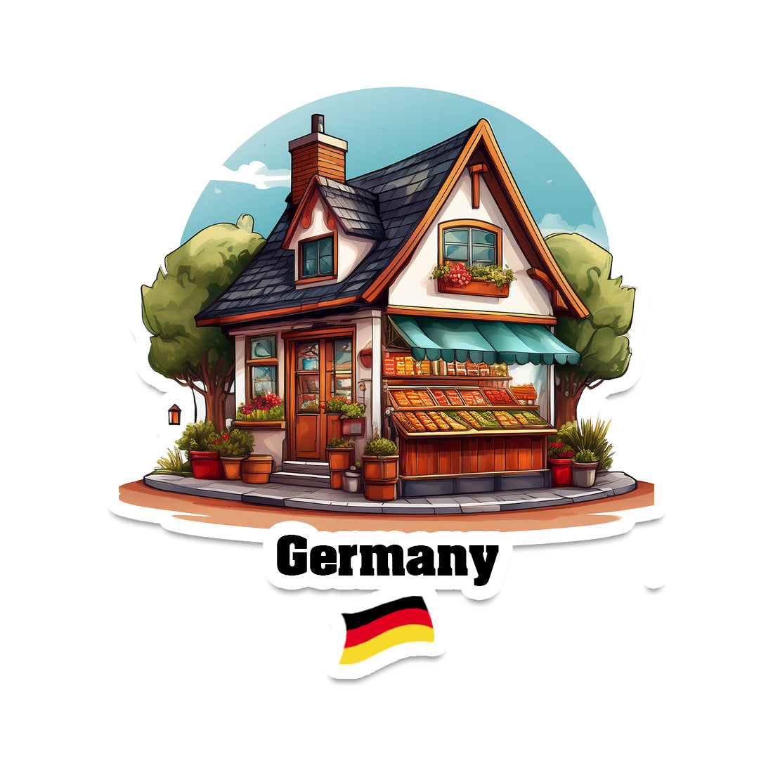 Germany Fridge Magnet