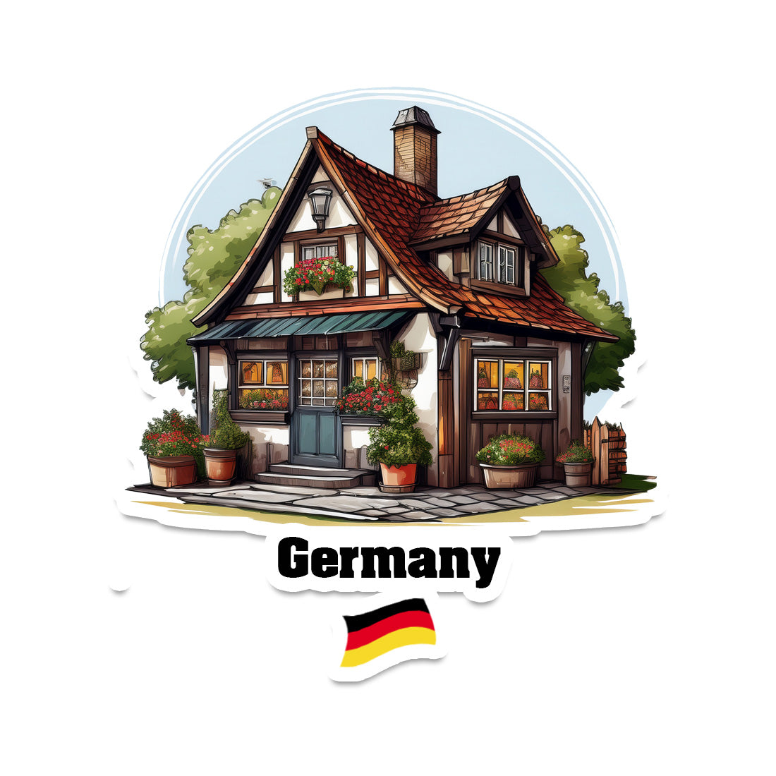 Germany Fridge Magnet