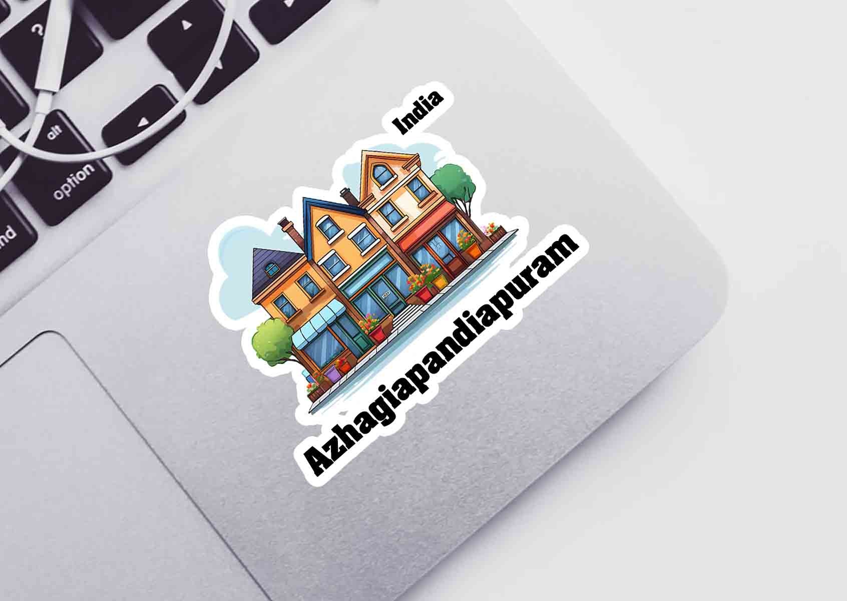 Azhagiapandiapuram Three Home Office Shop Sticker
