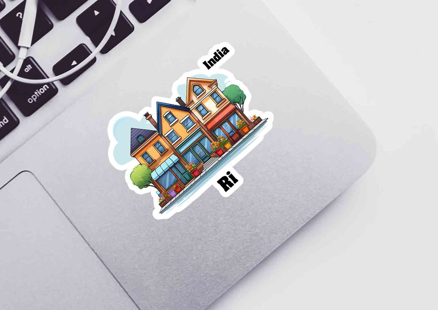 Ri Three Home Office Shop Sticker