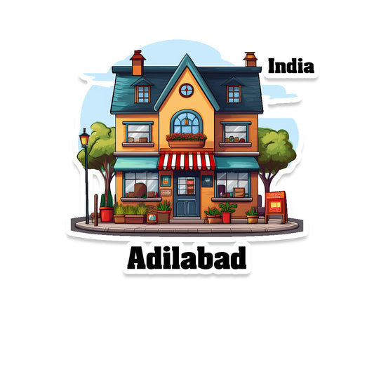 Adilabad Sticker & Magnet | Home Town Souvenirs