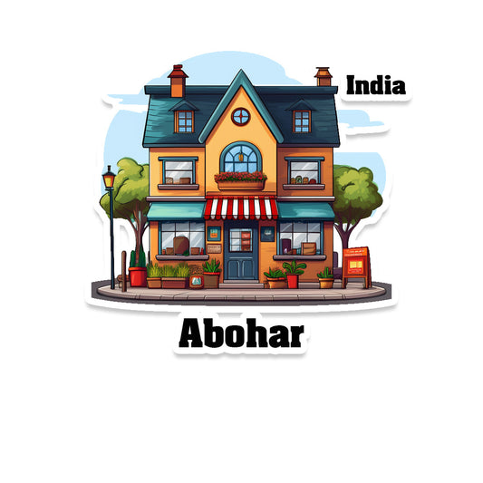 Abohar Sticker & Magnet | Home Town Souvenirs