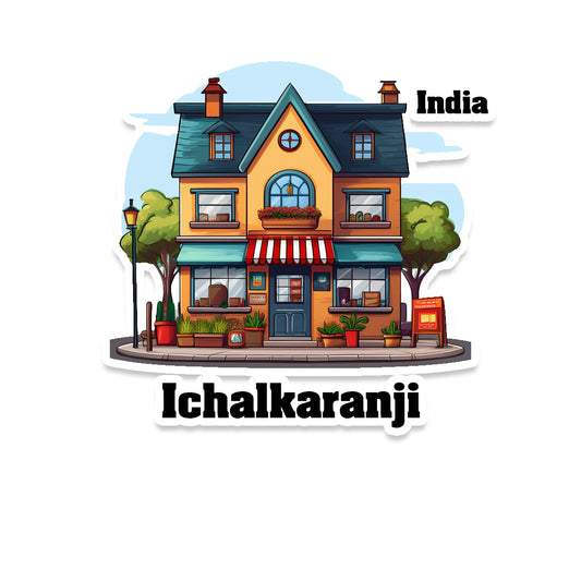 Ichalkaranji Sticker & Magnet | Home Town Souvenirs