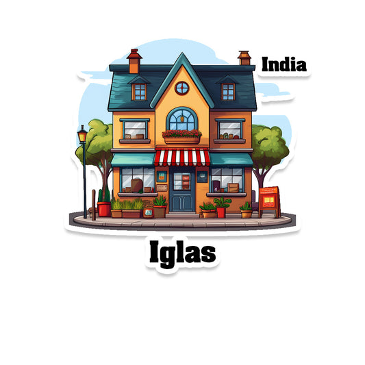 Iglas Sticker & Magnet | Home Town Souvenirs