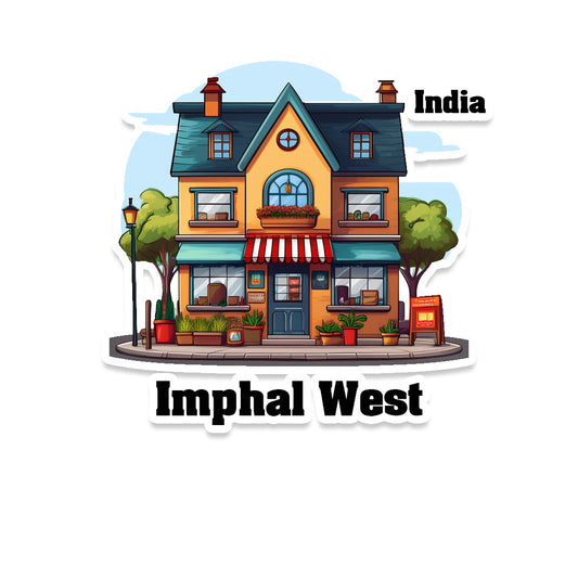 Imphal Sticker & Magnet | Home Town Souvenirs