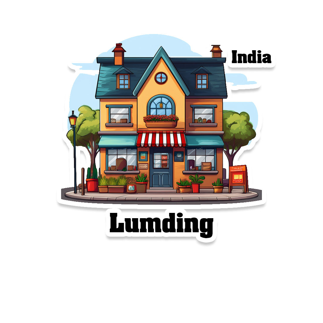 Lumding Sticker & Magnet | Home Town Souvenirs