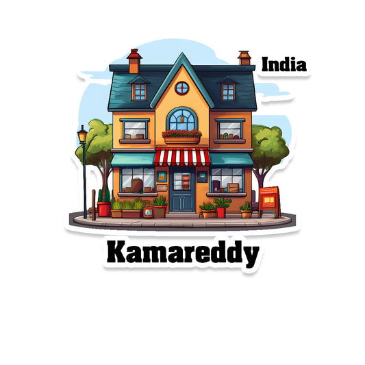 Kamareddy Sticker & Magnet | Home Town Souvenirs
