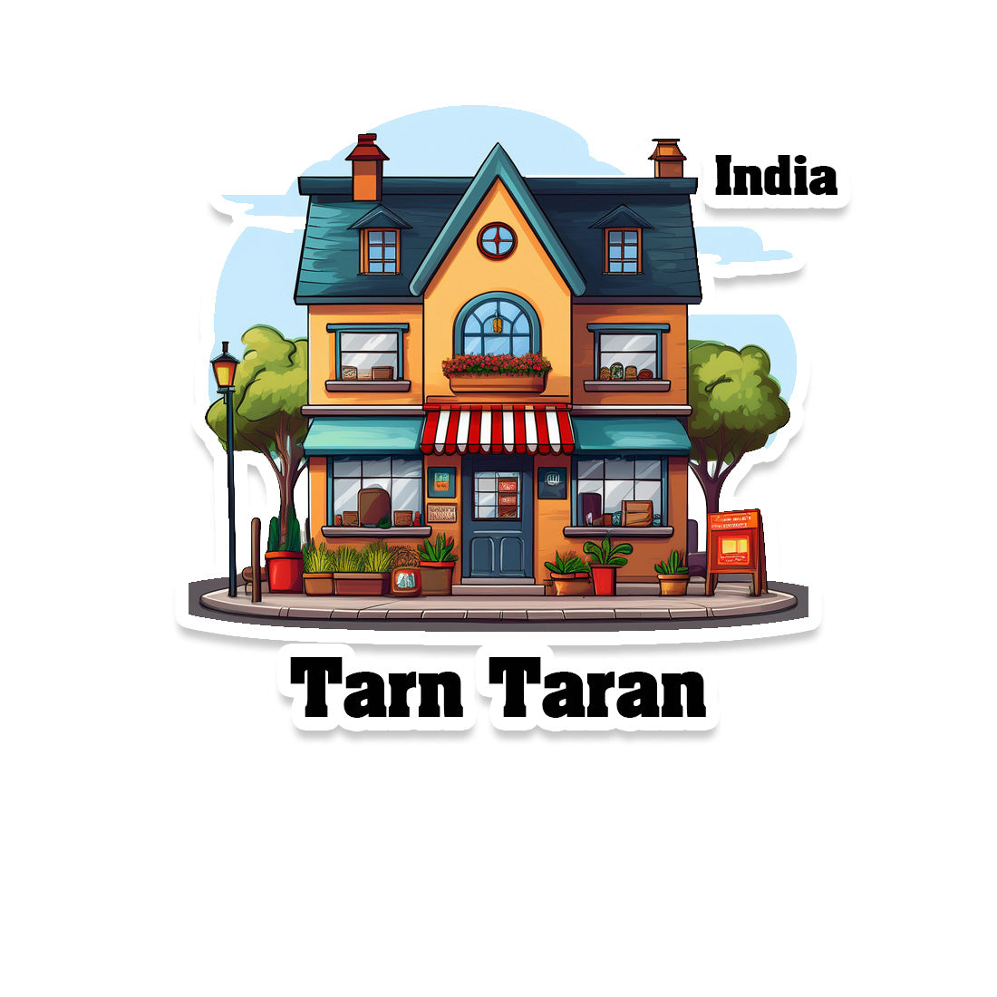 Tarn Sticker & Magnet | Home Town Souvenirs