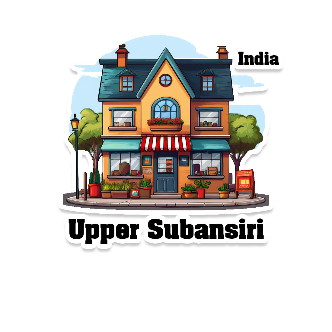 Upper Sticker & Magnet | Home Town Souvenirs