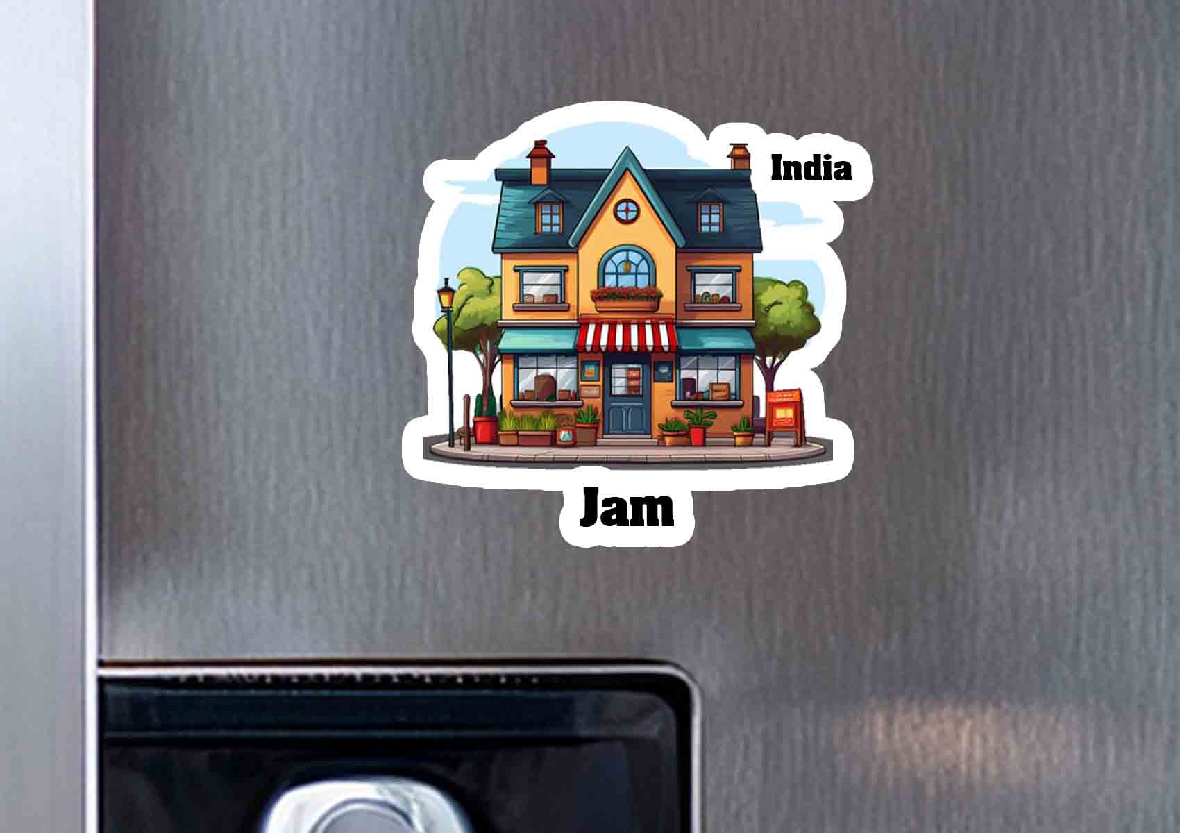 Jam One Home Office Shop Fridge Magnet
