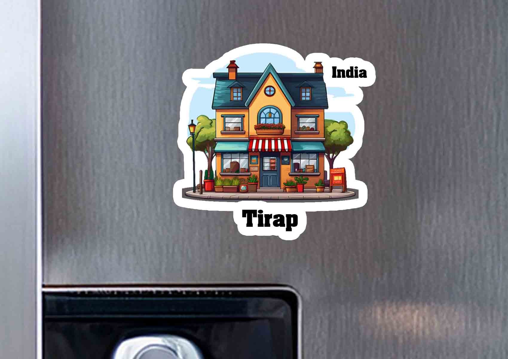 Tirap One Home Office Shop Fridge Magnet