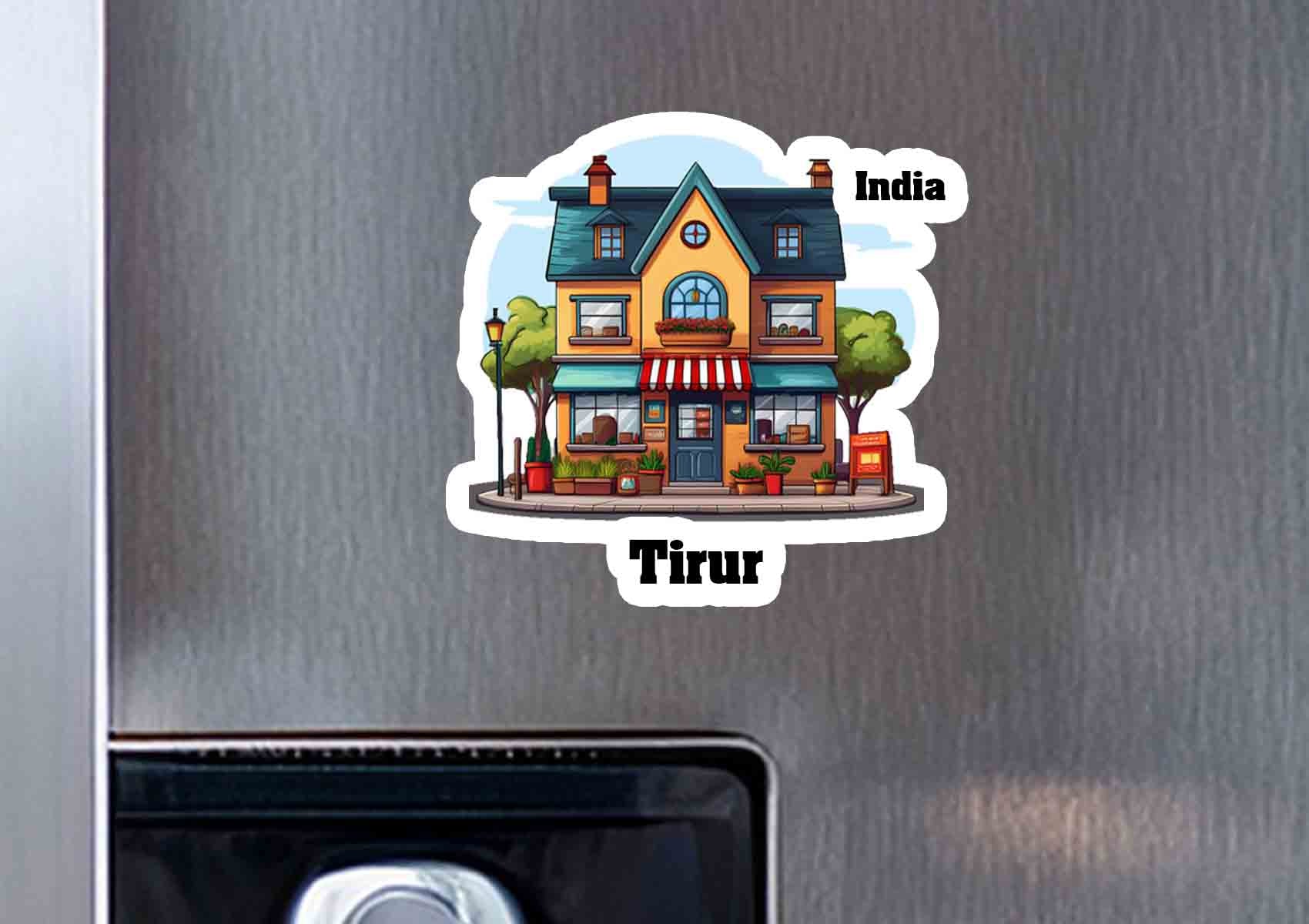 Tirur One Home Office Shop Fridge Magnet