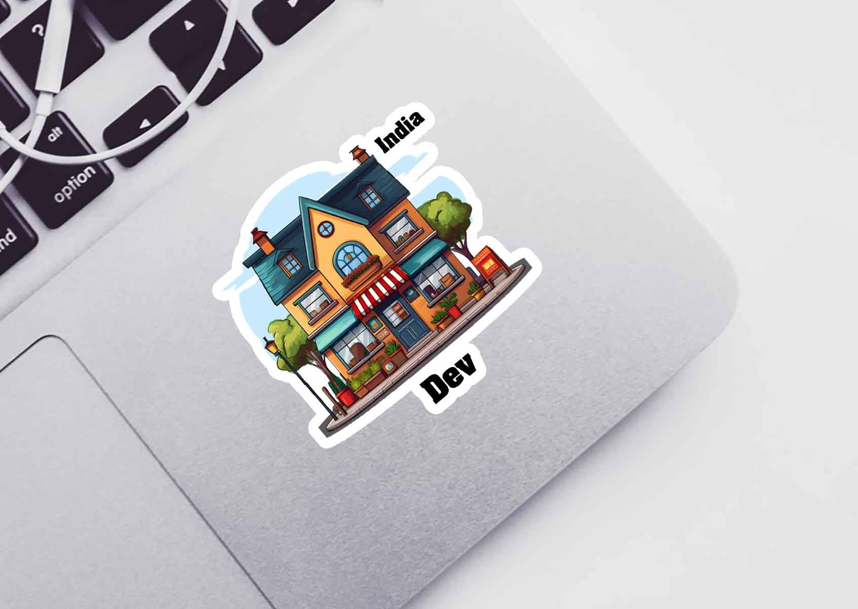 Dev One Home Office Shop Sticker