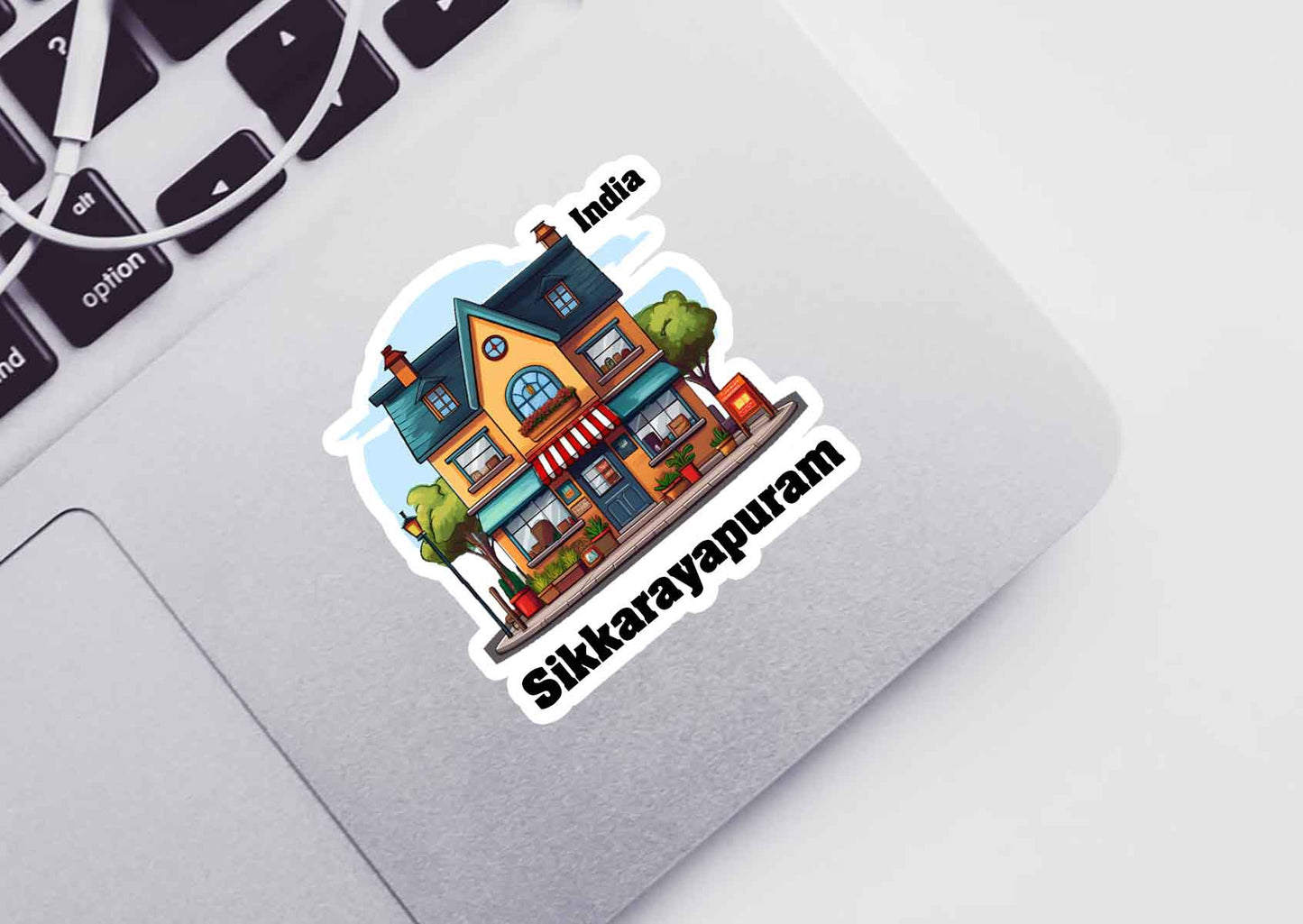 Sikkarayapuram One Home Office Shop Sticker