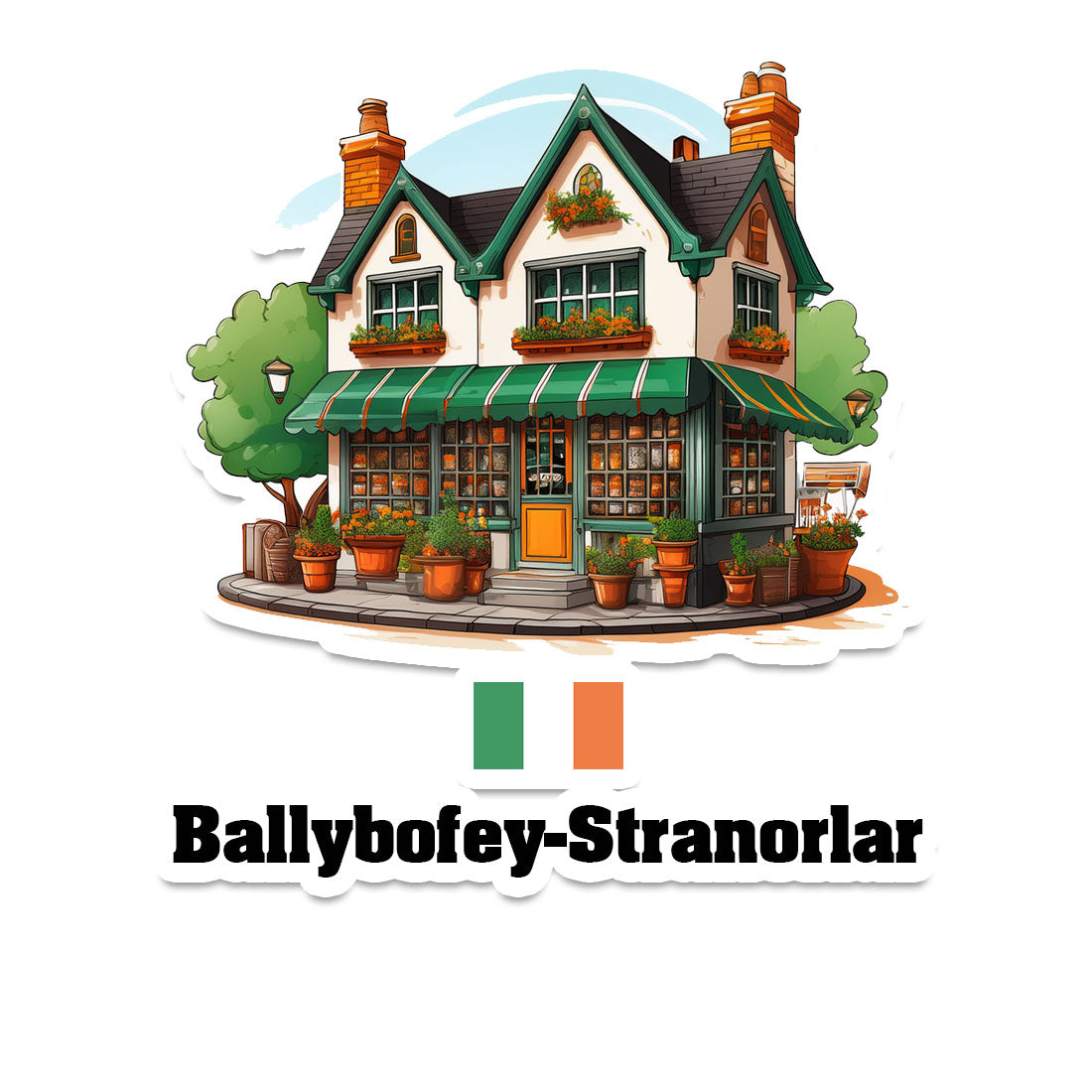 Ballybofey-Stranorlar Sticker