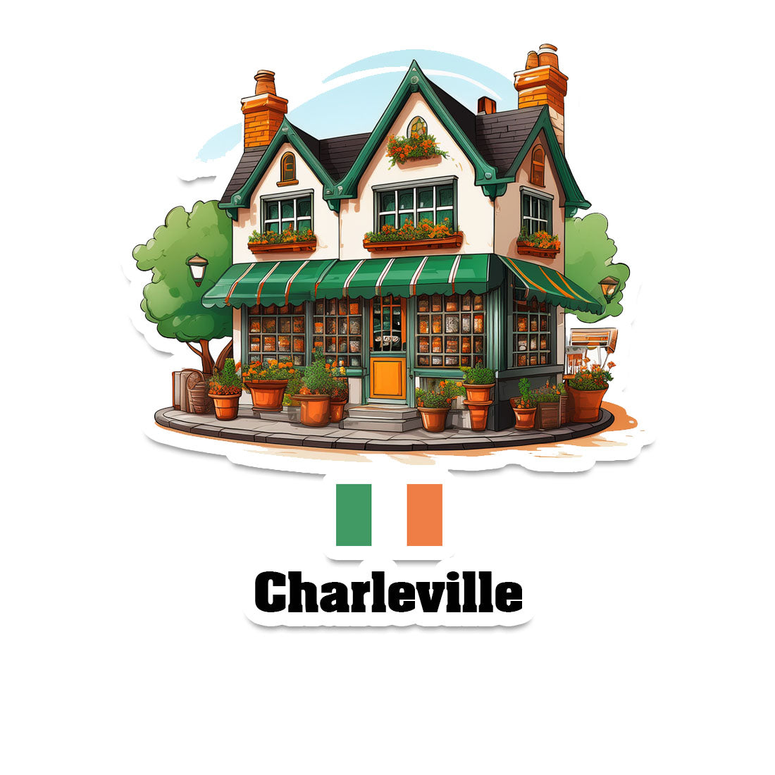 Ballyfin Fridge Magnet