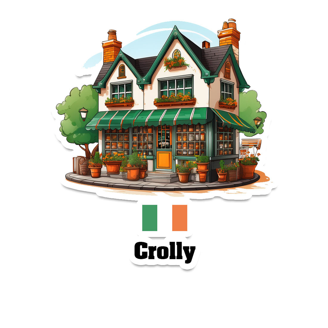 Crolly Sticker
