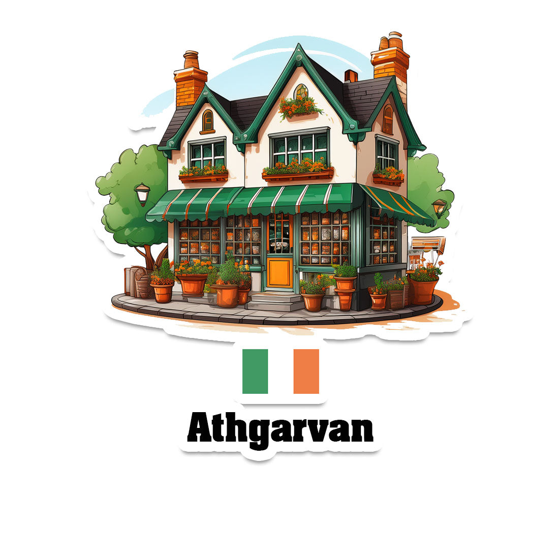 Pollagh Fridge Magnet