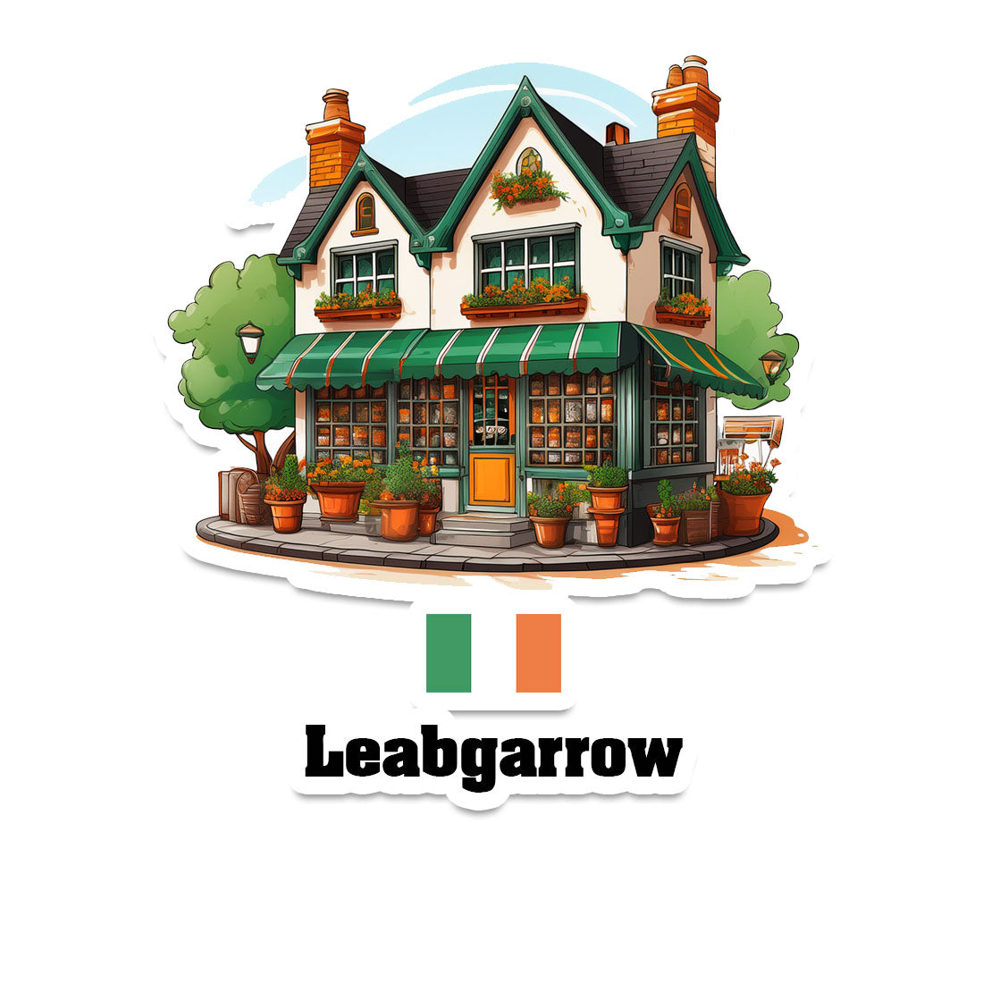 Leabgarrow Sticker