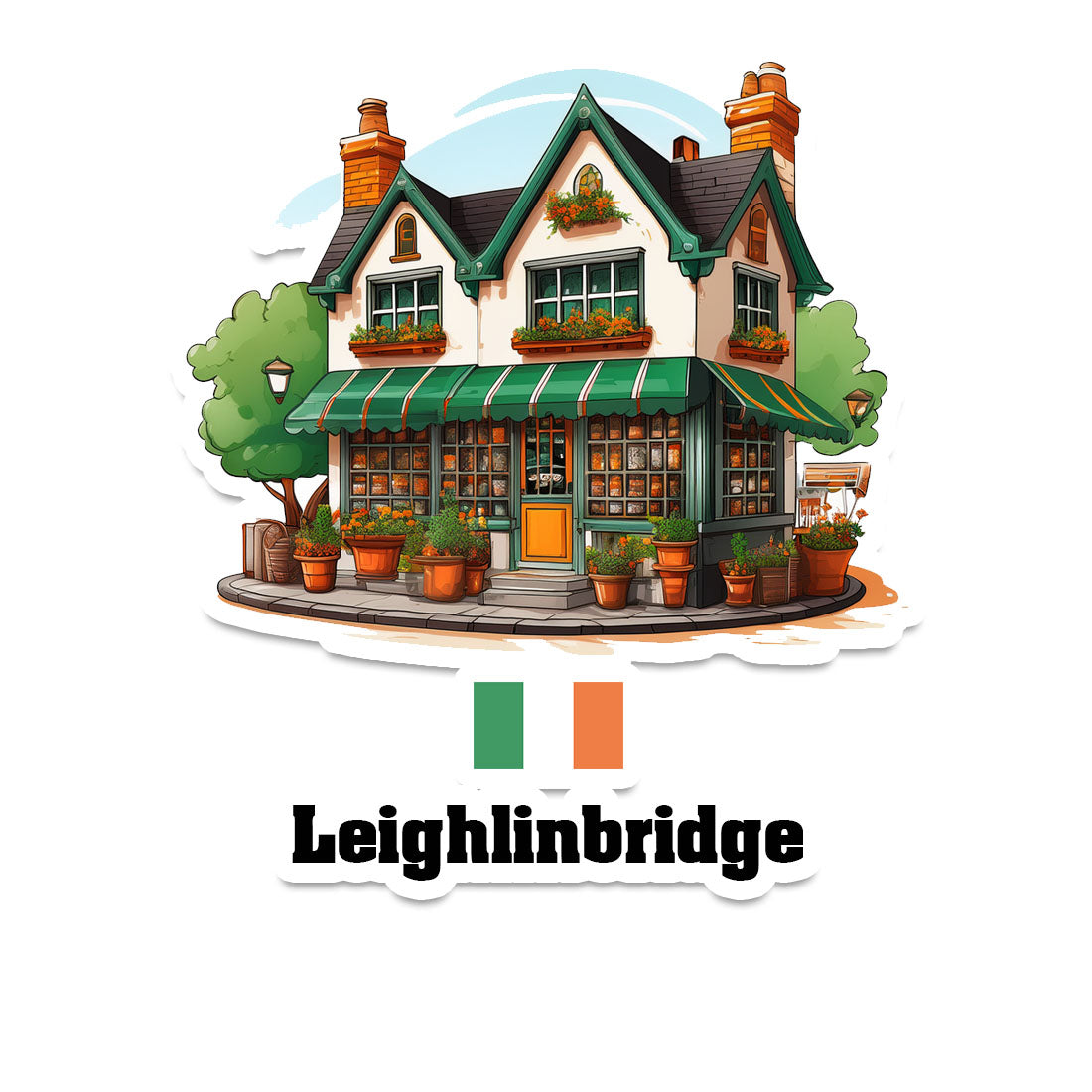 Leighlinbridge Sticker