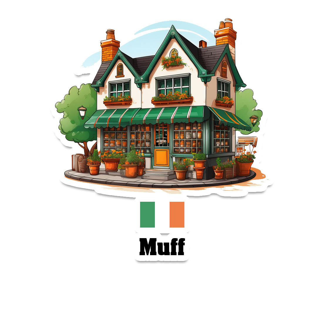 Muff Sticker