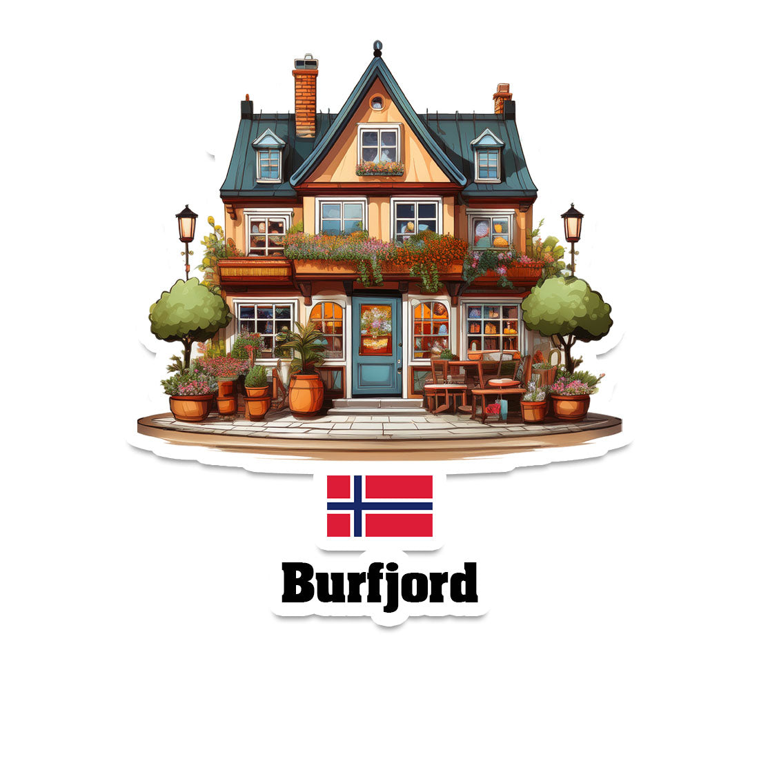 Byglandsfjord Fridge Magnet