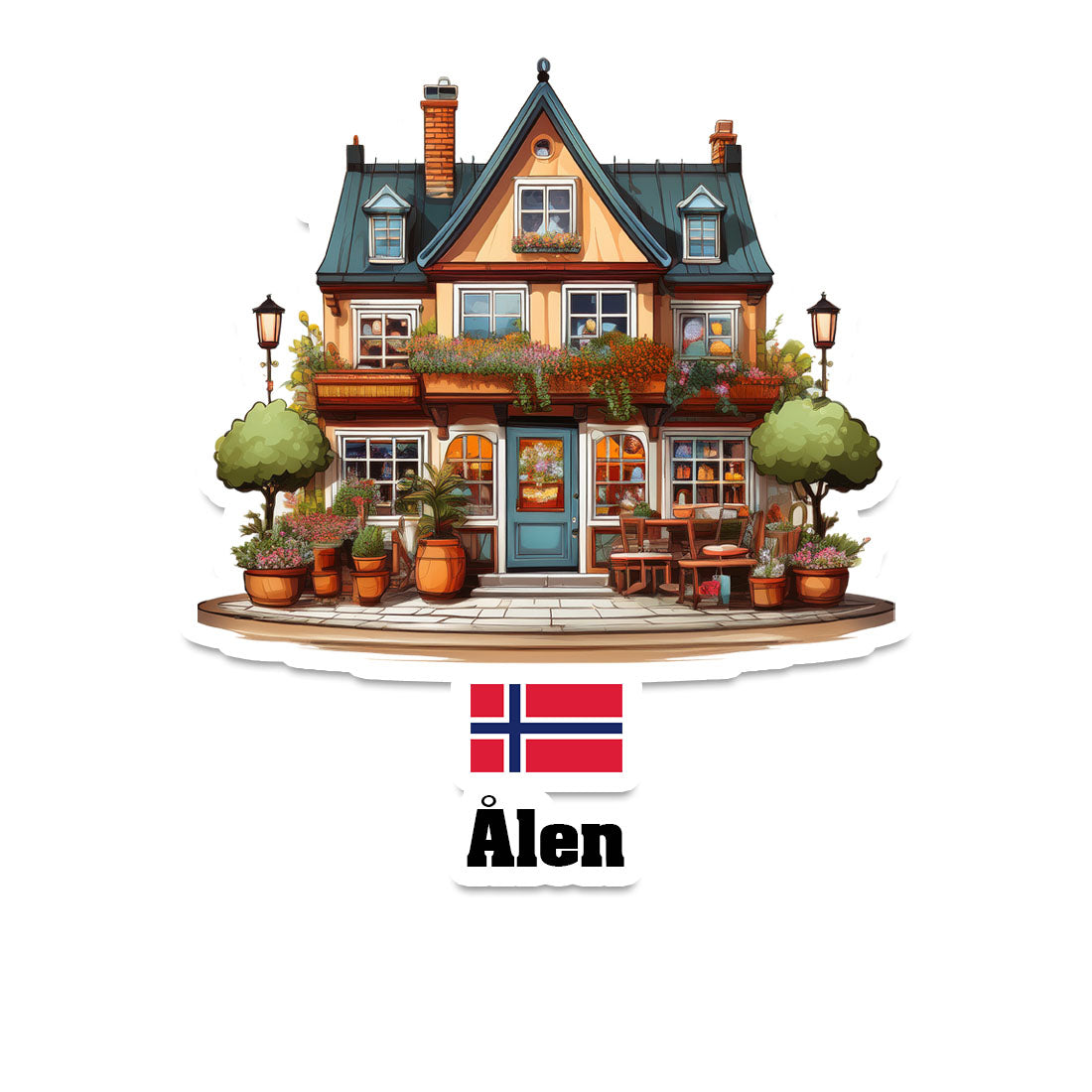 Ålen Sticker