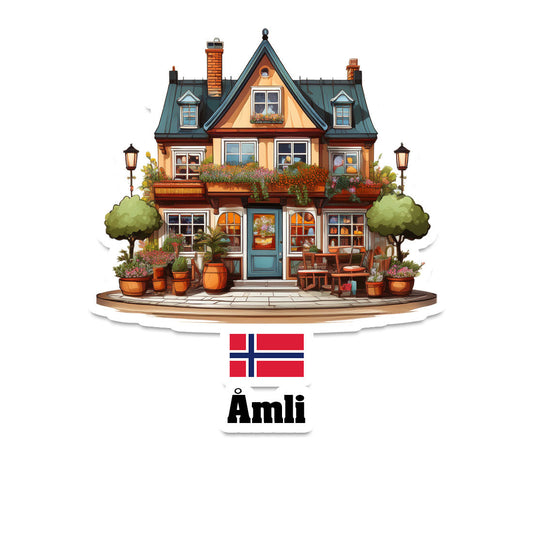 Ulvik Fridge Magnet