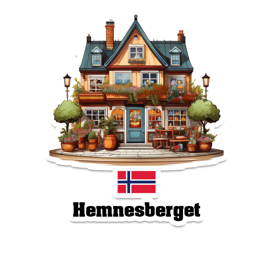 Hemnesberget Sticker