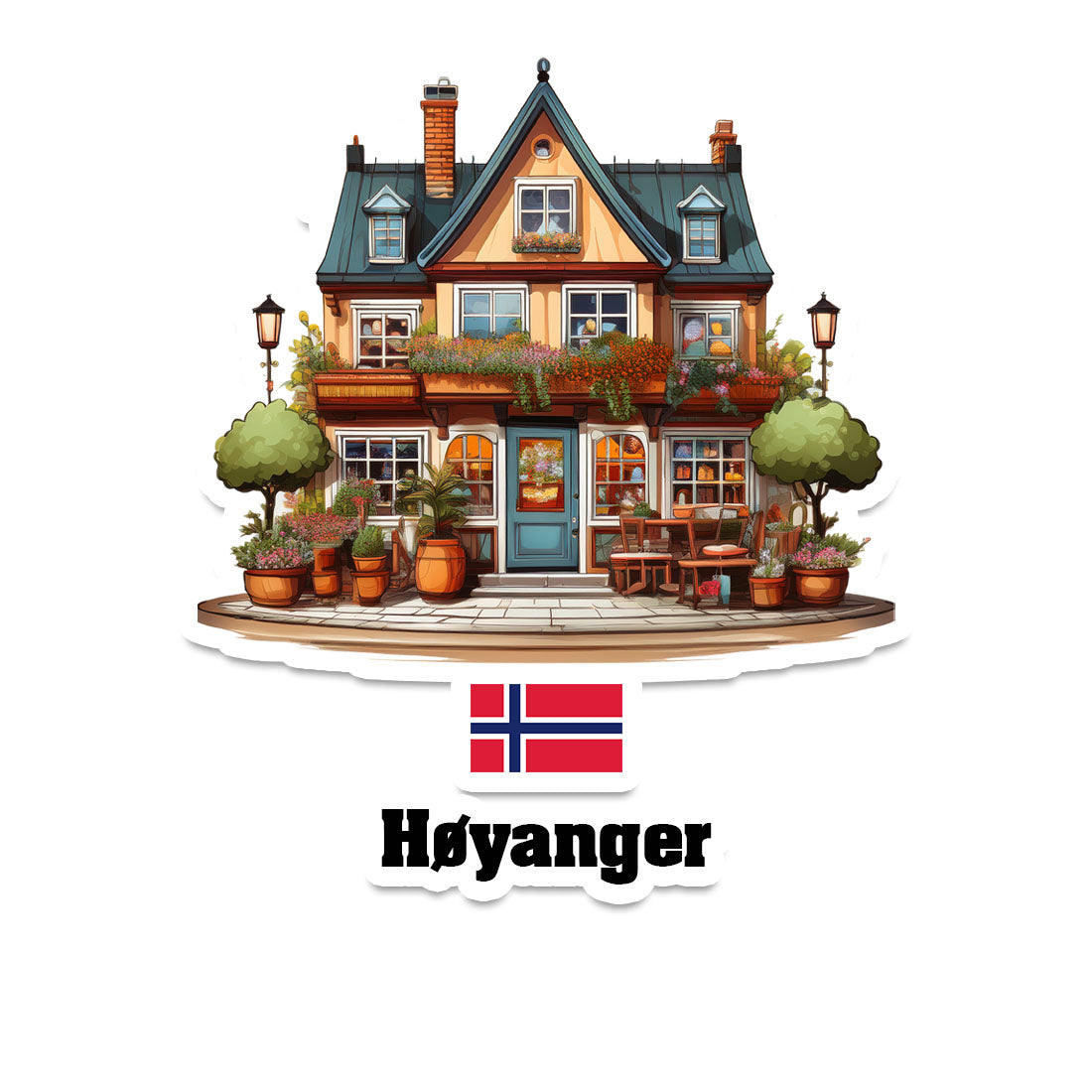 Hølen Fridge Magnet