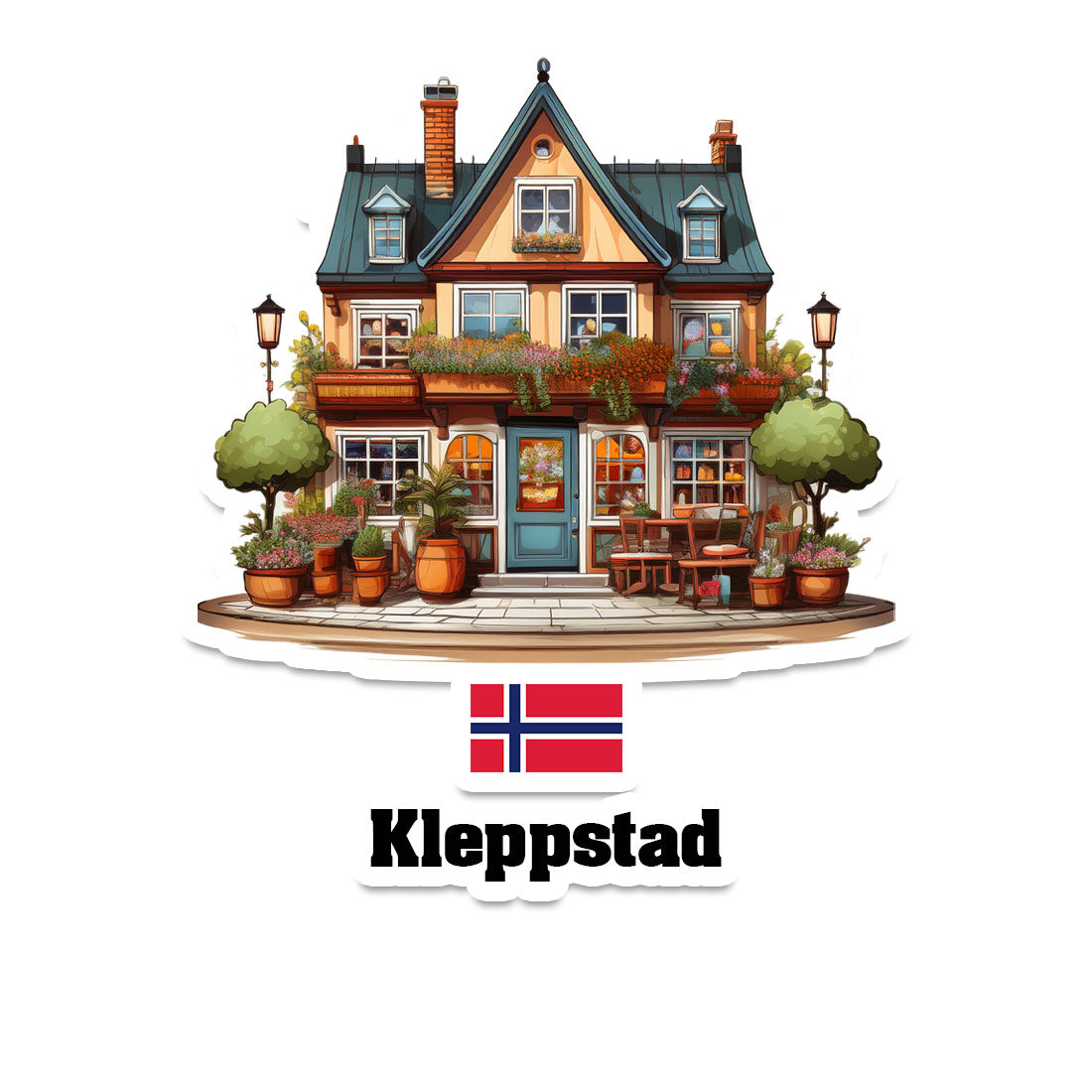 Kleppstad Sticker