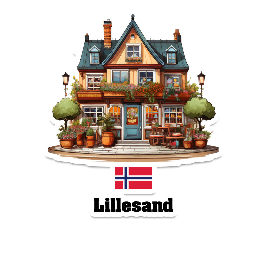 Lillesand Sticker