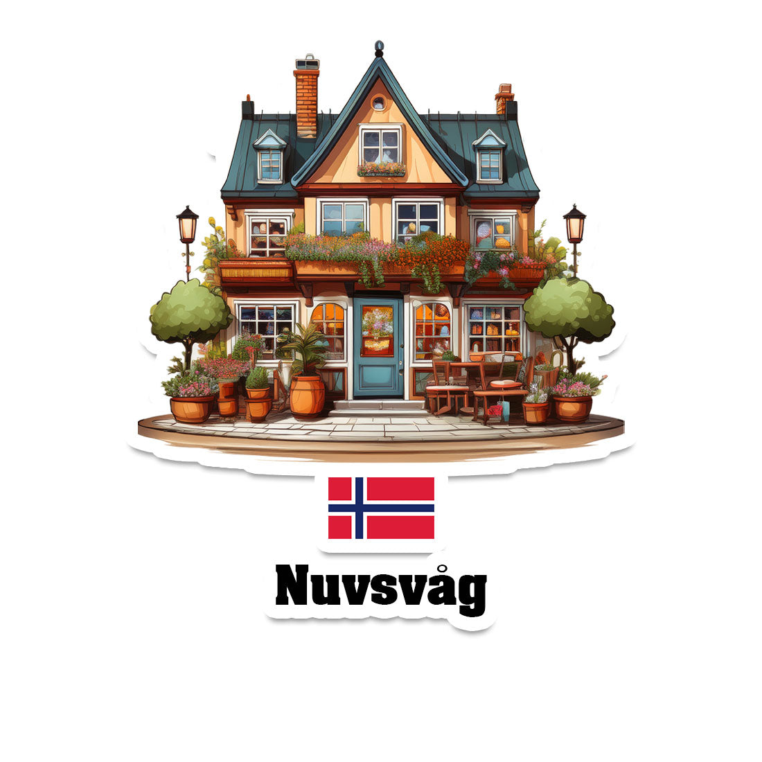 Nuvsvåg Sticker