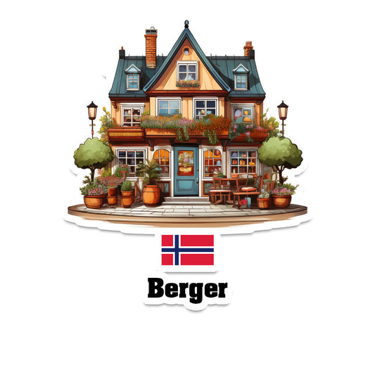 Vennesla Fridge Magnet