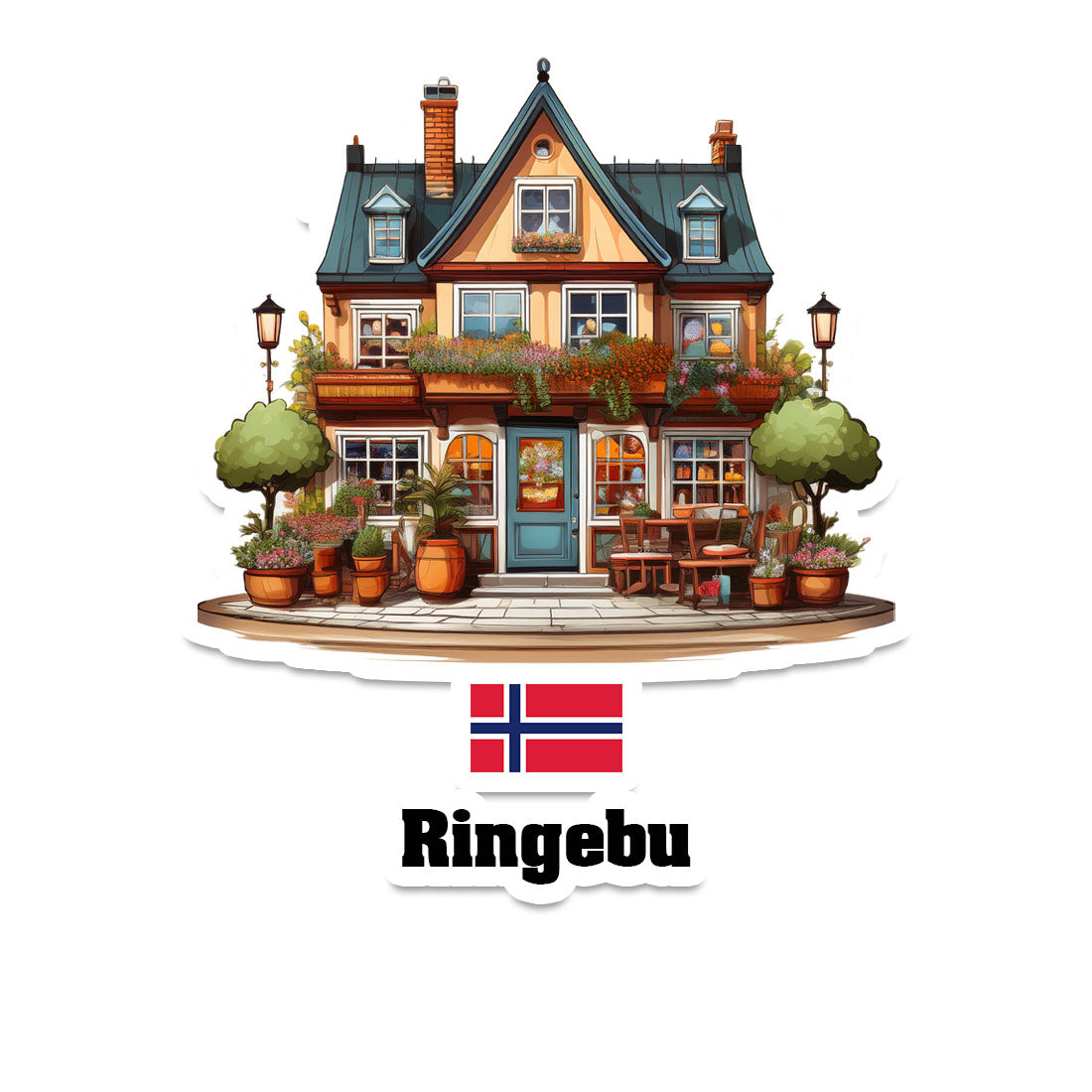 Ringebu Sticker