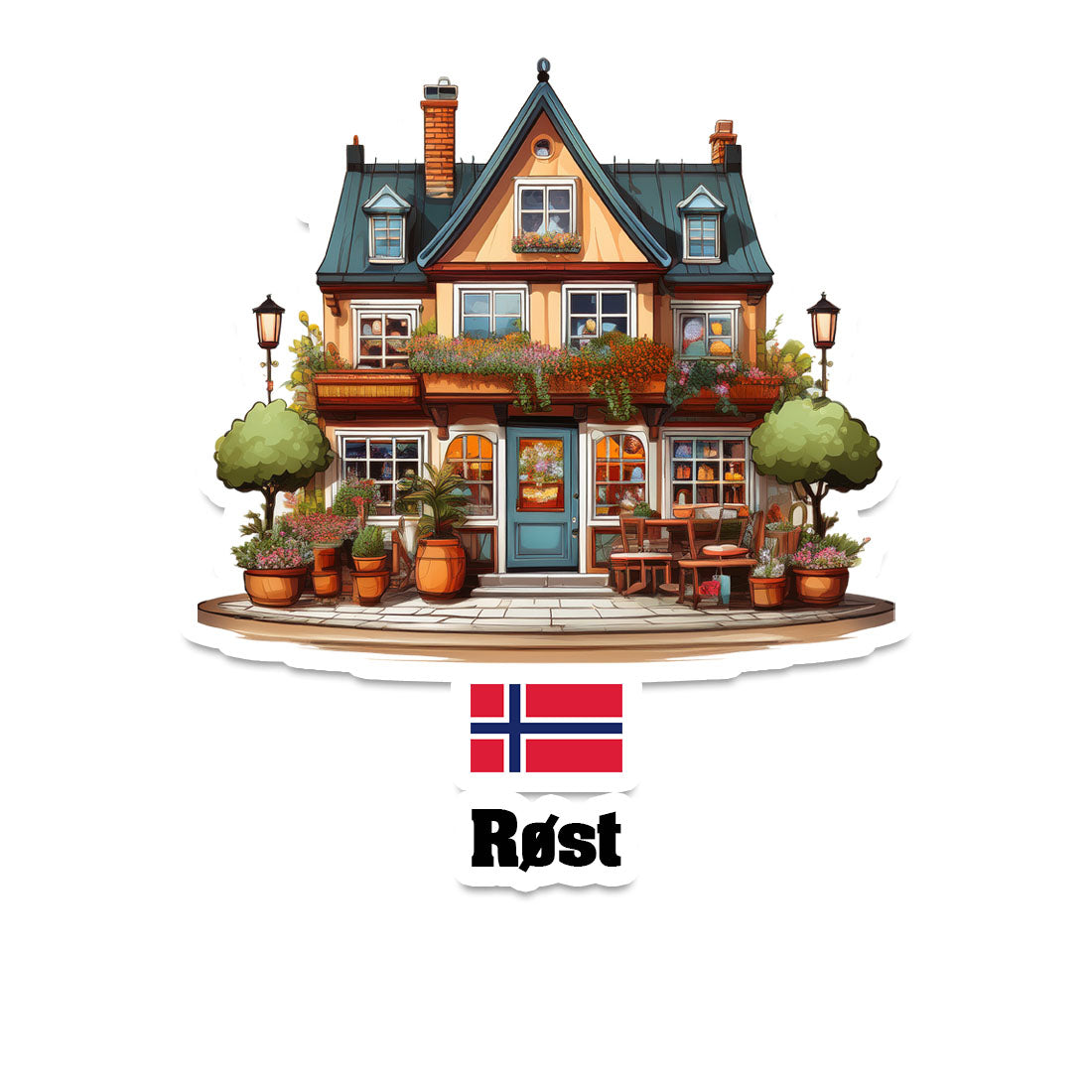 Røst Sticker