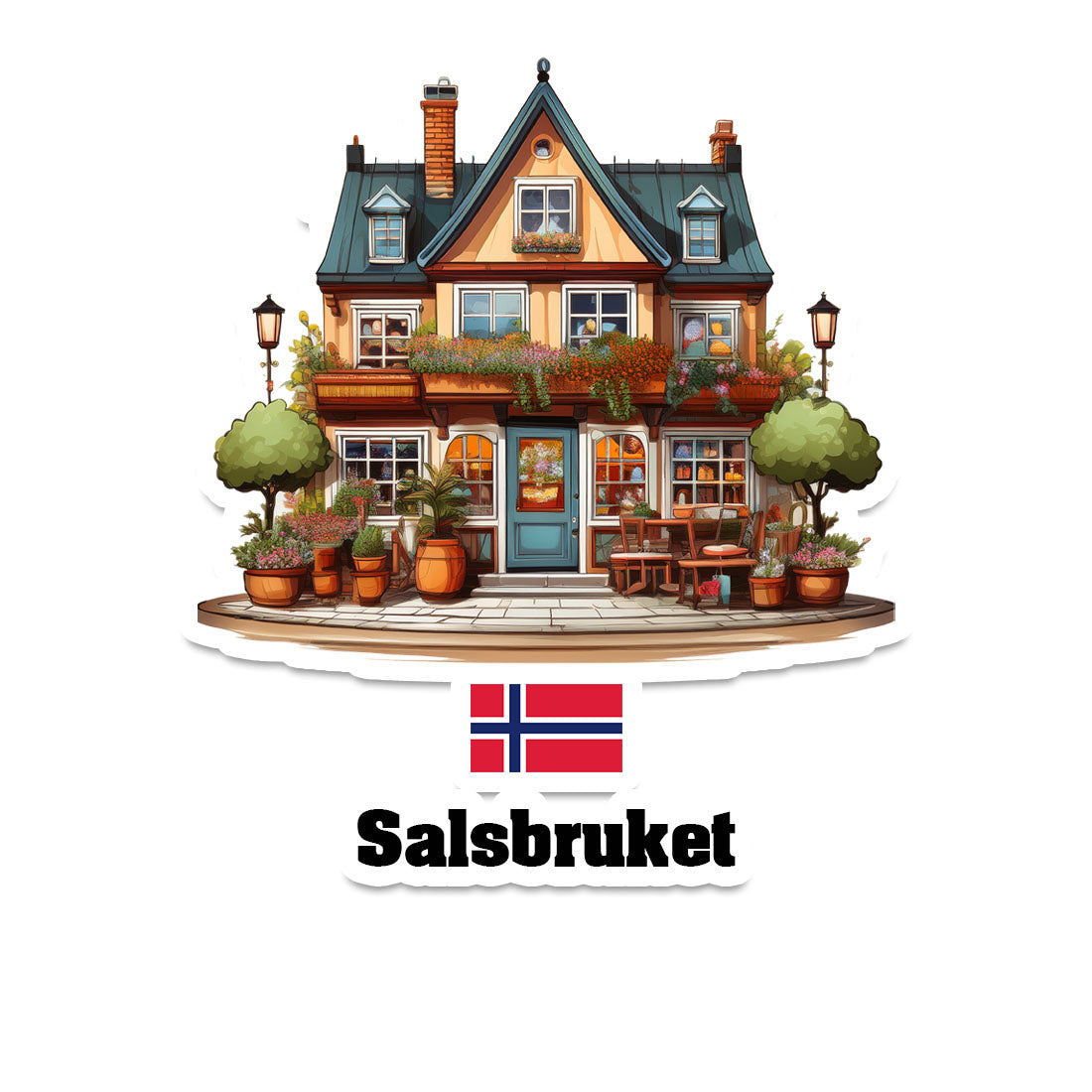 Salsbruket Sticker