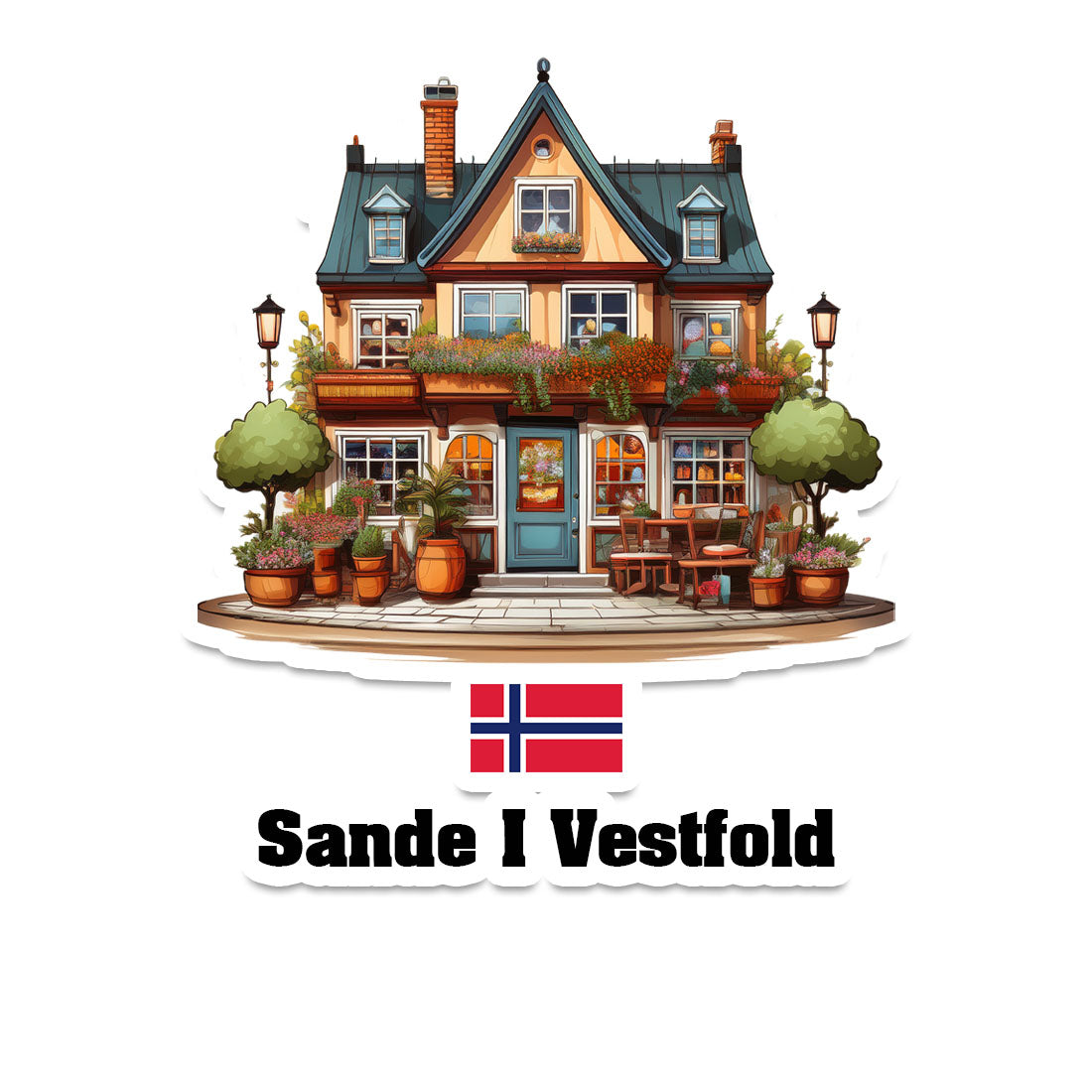 Raufoss Fridge Magnet