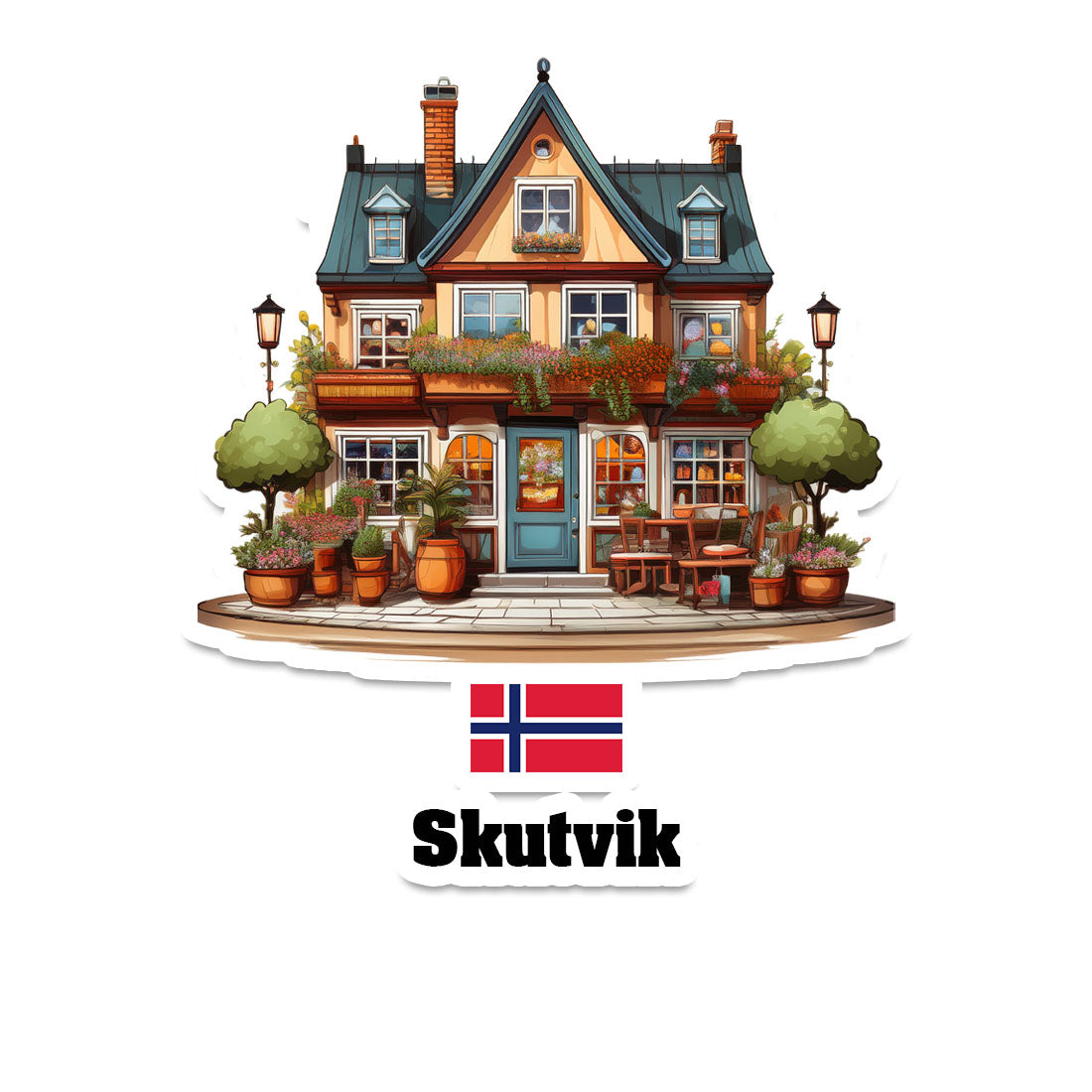 Skutvik Sticker