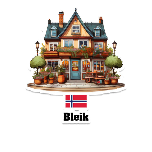 Bleik Sticker