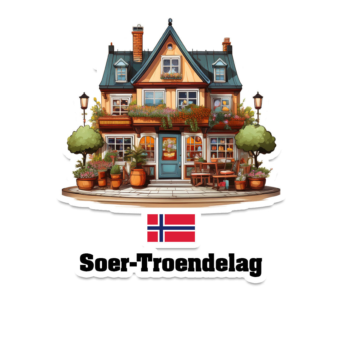 Sandvoll Fridge Magnet