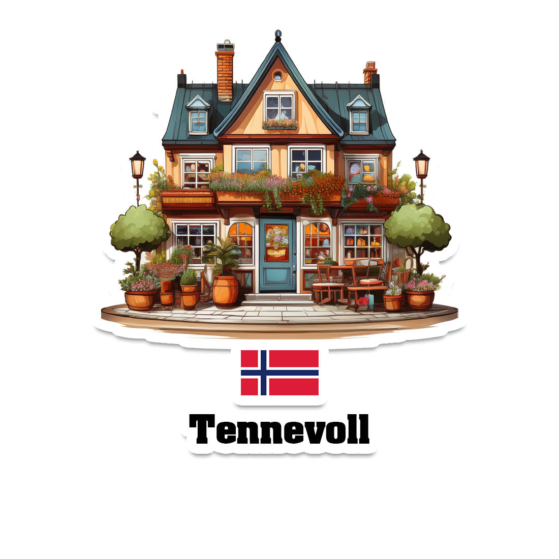 Tennevoll Sticker