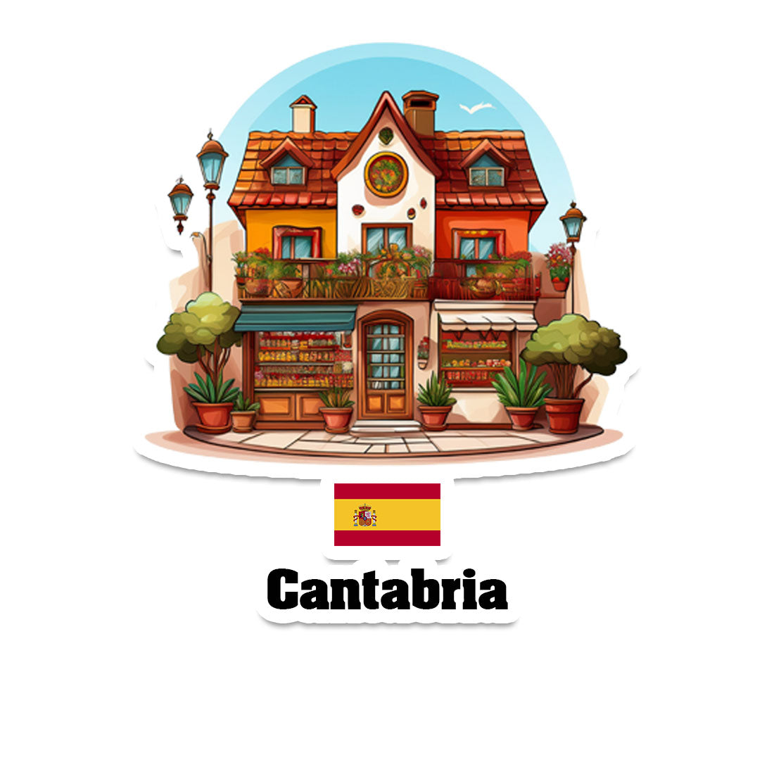Cantabria Fridge Magnet