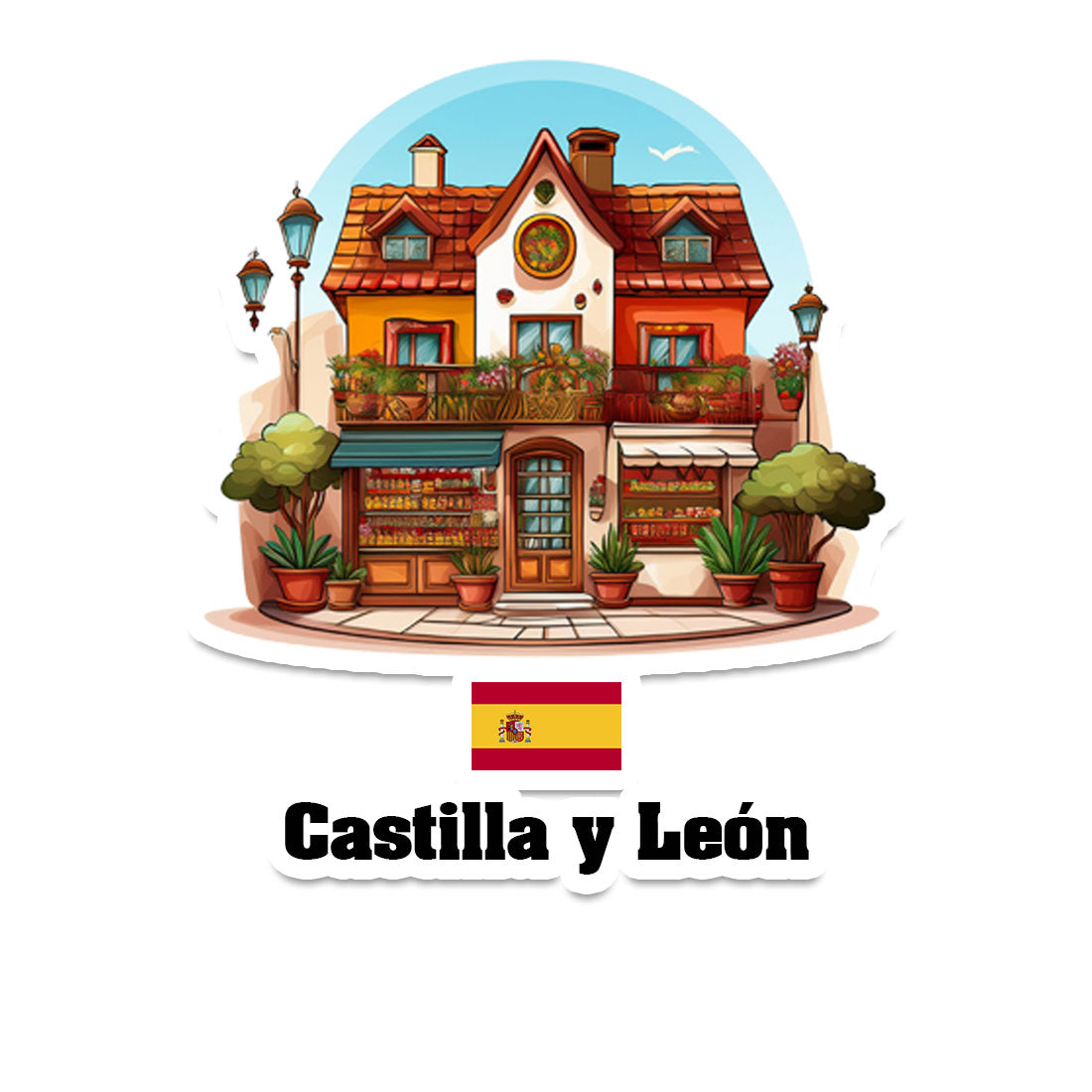 Castilla y León Fridge Magnet
