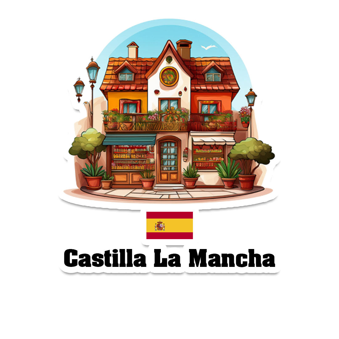 Castilla-La Mancha Sticker