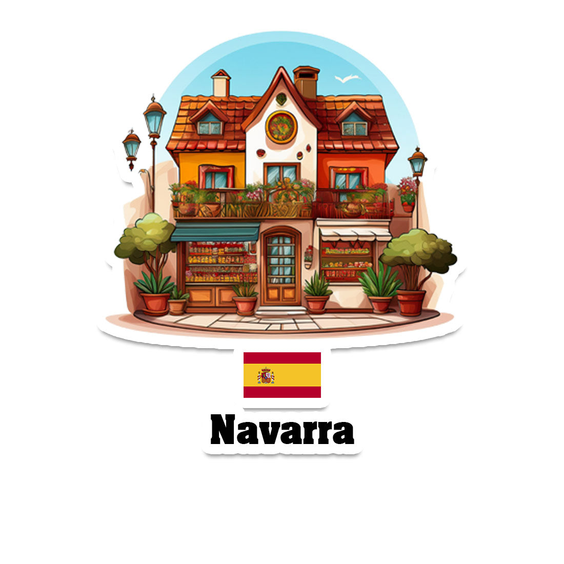 Navarra Sticker