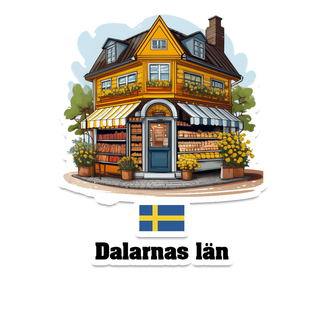 Dalarnas län Sticker