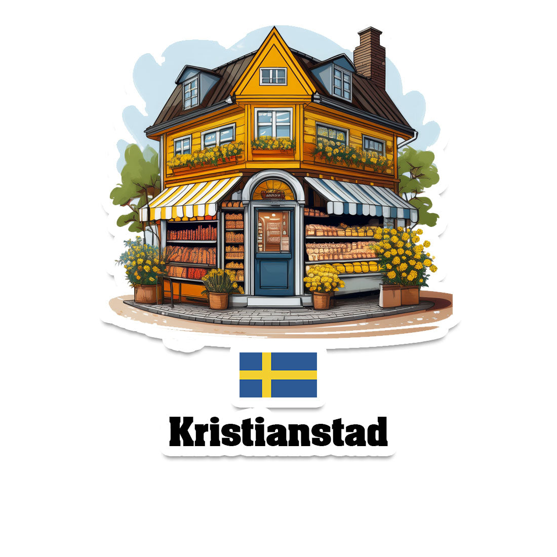 Kristianstad Fridge Magnet