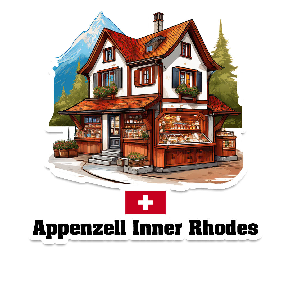 Appenzell Inner Rhodes Fridge Magnet