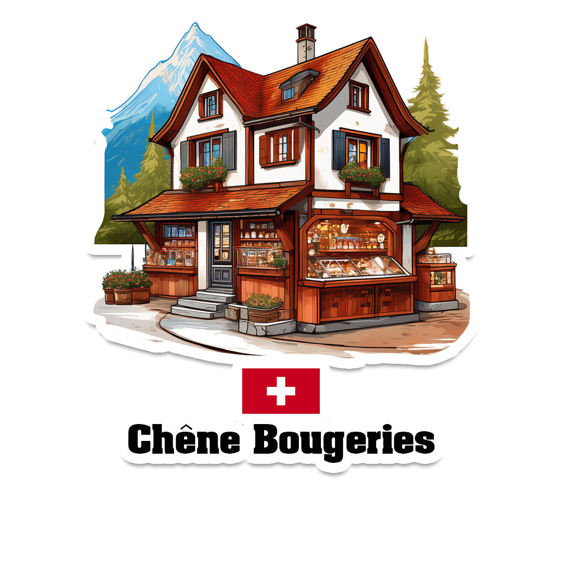 Chêne Bougeries Fridge Magnet